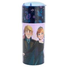 Stor Plastová láhev s výsuvnou brčkom DISNEY FROZEN, 350ml, 74251