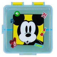 Stor Dělený plastový box na svačinu MICKEY MOUSE, 74393