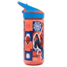 Stor Plastová láhev s výsuvným brčkem SPIDERMAN, Tritan 620ml, 74797