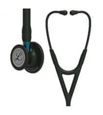 Littmann Cardiology IV Black-Finish, Stetoskop kardiologický, černý/tyrkys 6201