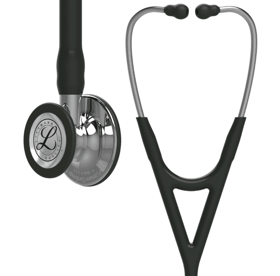 Littmann Cardiology IV Mirror Finish, Stetoskop kardiologický, černý 6177