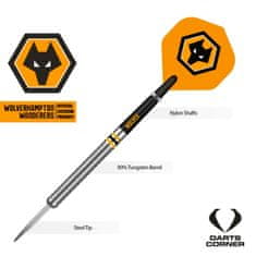 Mission Šipky Steel Football - Wolverhampton Wanderers FC - Official Licensed - Wolves - 24g