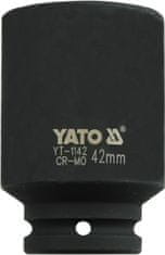 YATO Nástavec 3/4" rázový šestihranný hluboký 42 mm CrMo