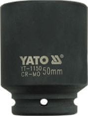 YATO Nástavec 3/4" rázový šestihranný hluboký 50 mm CrMo