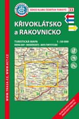 KČT 33 Křivoklátsko, Rakovnicko 1:50 000/ 8. vydání 2023