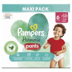 Pampers Harmonie Pants Plenkové kalhotky vel. 6 (56 ks plenek) 15+ kg