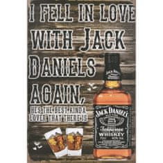 Retro Cedule Cedule Jack Daniels – I Feel in Love With Jack