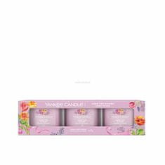 Yankee Candle Sada votivních svíček ve skle Hand Tied Blooms 3 x 37 g