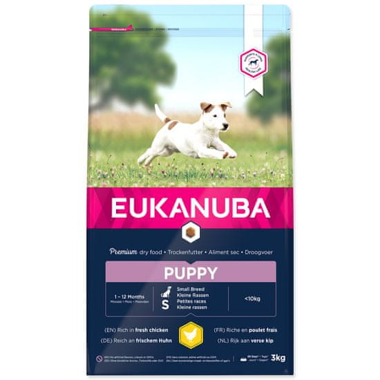 IAMS EUKANUBA Puppy Small Breed 3 kg