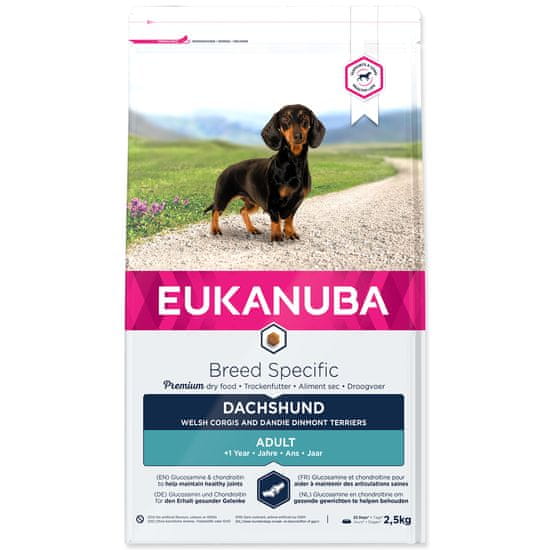 IAMS EUKANUBA Dachshund Jezevčík 2,5 kg