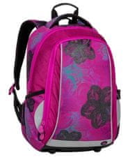 Bagmaster Studentský batoh MARK 20 A PINK/BLUE/TURQUOISE