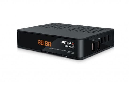 Amiko DVB-S2 přijímač Mini HD265 HEVC CX LAN