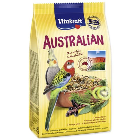 Vitakraft Australian Grosssittiche bag 750 g