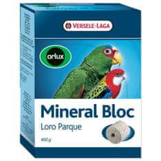 PRESTIGE Minerální blok Loro Parque lisovaný grit s korály velké papoušky 400 g