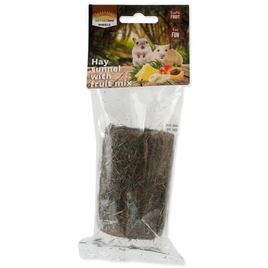 NATURE LAND Tunel Nibble ze sena plněný ovocem 125 g