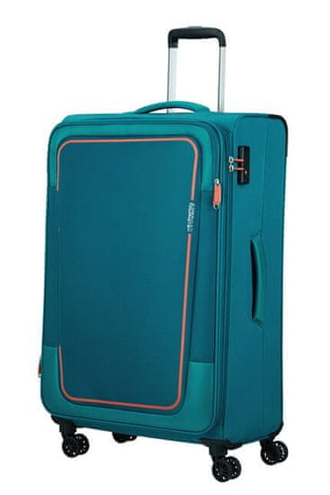 American Tourister Látkový cestovní kufr Pulsonic EXP XL 113/122 l