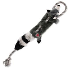 Plaček Hračka DOG FANTASY Skinneeez s provazem mýval 57,5 cm 1 ks