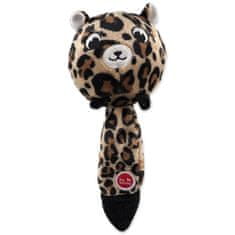 Plaček Hračka DOG FANTASY leopard pískací 25 cm 1 ks