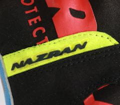 NAZRAN Rukavice na moto RX-7 2.0 black/blue/red vel. XL