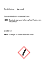 Červinka Hasicí přístroj sněhový 5 kg antimagnetický (89B) 89B - Kód: 16970