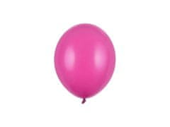 PartyDeco Balónky pastelové tmavě růžové 12cm 100ks