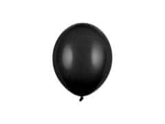 PartyDeco Balónky černé 12cm 100ks
