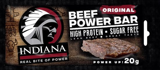 INDIANA JERKY INDIANA Power Bar Original 20g