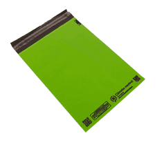 SRMAILING Plastová Obálka Zelená 38.1x45.7cm ( 100ks )
