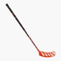 Realstick Florbalová hokejka Round Black/Orange 28 Flex (Varianta: 101cm, Strana: Levá ruka dole)