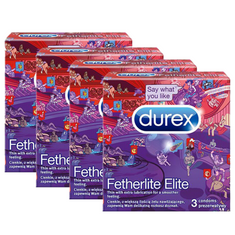 Durex Sada 4x Durex Fetherlite Elite Emoji 3 ks.