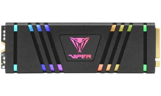 Patriot Viper VPR400 RGB 512GB SSD / Interní / M.2 PCIe Gen4 x4 NVMe /