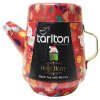 TARLTON Tea Pot Holly Berry Black - sypaný černý čaj s kousky ovoce v plechové konvičce 100g