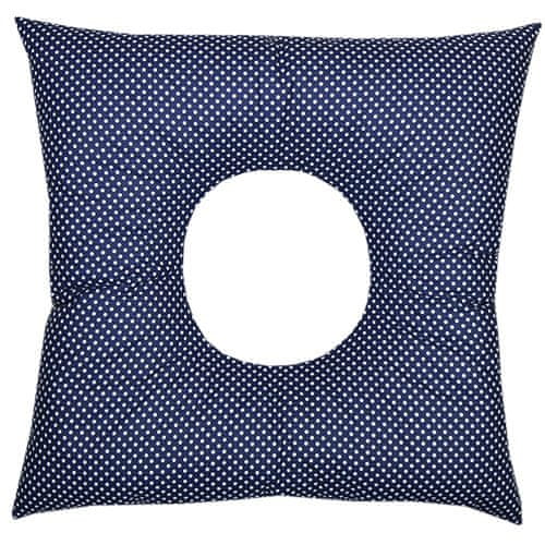 Babyrenka Babyrenka poporodní polštář 45x45 cm kuličky EPS Dots navy