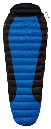 Warmpeace Spací pytel Warmpeace VIKING 300 170cm WIDE R blue/grey/black