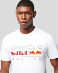 RedBull triko ORACLE Logo bright žluto-bílo-červeno-šedé L