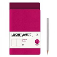 Aladine Notes Leuchtturm, A5, prázdný (sada 2 ks) – červený