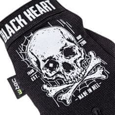 W-TEC Moto rukavice Black Heart Web Skull (Velikost: 4XL, Barva: černá)