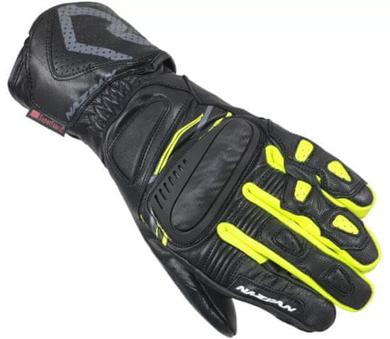 NAZRAN Rukavice na moto RX-10 2.0 black/yellow