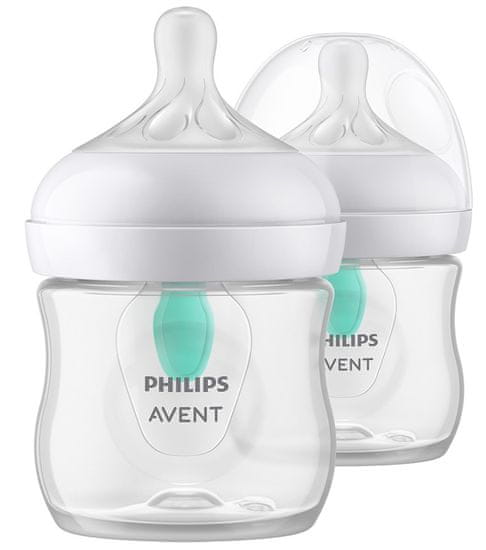 Philips Avent Láhev Natural Response s ventilem AirFree 125 ml, 0m+, 2 ks