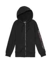 Victoria Secret Dámská mikina Front-zip Hoodie černá S