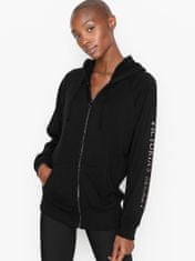 Victoria Secret Dámská mikina Front-zip Hoodie černá S