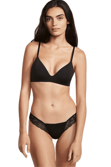 Victoria Secret Victoria's Secret dámská tanga Crochet černé