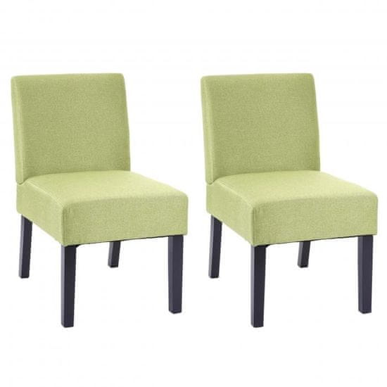 MCW Sada 2 jídelních židlí F61, lounge chair, látka/textil