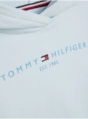 Tommy Hilfiger Světle modrá holčičí mikina s kapucí Tommy Hilfiger 104