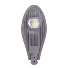 Solight street light COB, 30W, 3900lm, 4000K, 120°, Ra70, IP65, 85-265V, šedá