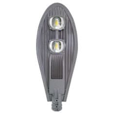 Solight street light COB, 100W, 13000lm, Meanwell, 4000K, 120°, Ra70, IP65, 180-305V, šedá