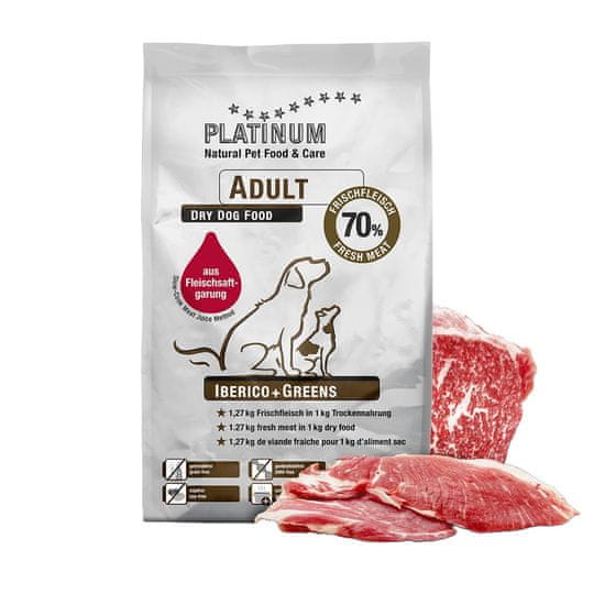 shumee Platinum Iberico Greens 15kg, suché krmivo pro psy