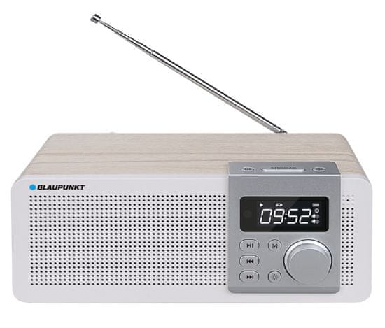 shumee Přenosné rádio Blaupunkt PP14BT (stříbrné)