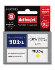 shumee Activejet inkoust AH-903YRX (nahrazuje HP 903XL T6M11AE; Premium; 12 ml; žlutý)