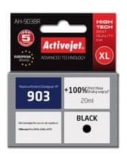 shumee Activejet inkoust AH-903BR (náhradní HP 903 T6L99AE; Premium; 20 ml; černá)